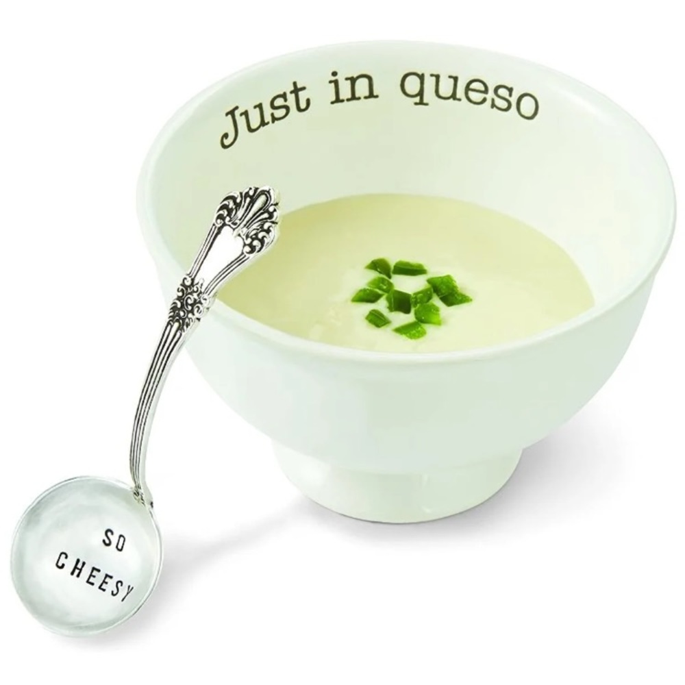 QUESO DIP BOWL & LADLE SET